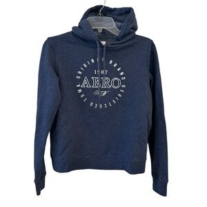 Navy Blue Women’s Hoodie With Kangaroo Pockets Small 💙